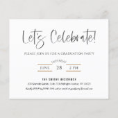 BEGROTING 2022 Hallo Moderne uitnodiging tot het i (Achterkant)