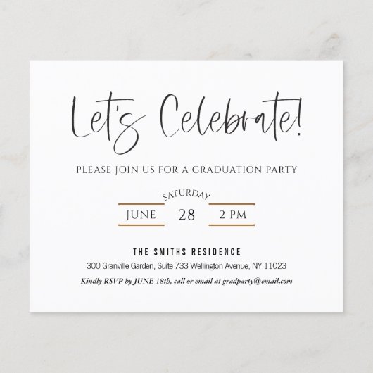 BEGROTING 2022 Hallo Moderne uitnodiging tot het i Flyer (Achterkant)