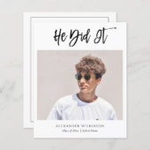 BEGROTING 2022 Hij deed de aankondiging van het mo (Voorkant / Achterkant)