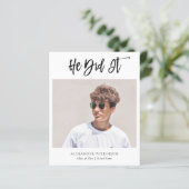 BEGROTING 2022 Hij deed de aankondiging van het mo (Staand voorkant)