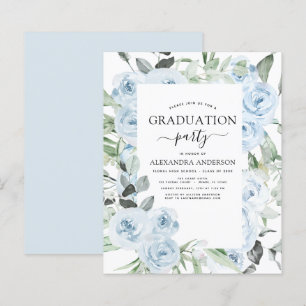 Begroting 2022 Stustblauw Afstuderen Floral