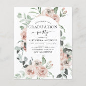 Begroting 2022 Stustroze Afstuderen Floral Flyer (Voorkant)