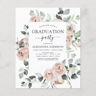 Begroting 2022 Stustroze Afstuderen Floral Flyer