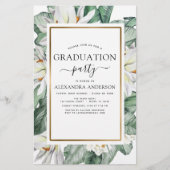 Begroting 2022 Tropisch Afstuderen Magnolia Floral (Voorkant)