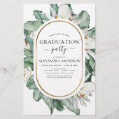 Begroting 2022 Tropisch Afstuderen Magnolia Floral (Voorkant)