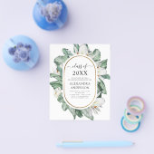 Begroting 2022 Tropisch Afstuderen Magnolia Floral Flyer (Enkel)