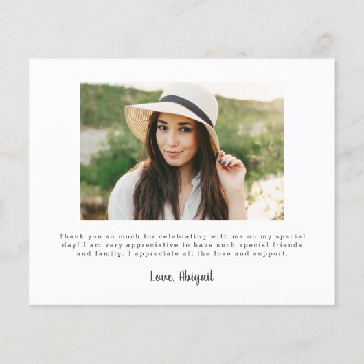 Begroting 2023 2 Foto Dank u Afstuderen Kaart (Achterkant)