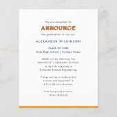 BEGROTING 2023 Aankondiging van het AFSTUDEERDER R Flyer (Achterkant)