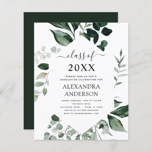 Begroting 2023 Afstuderen botanische groen (Voorkant / Achterkant)