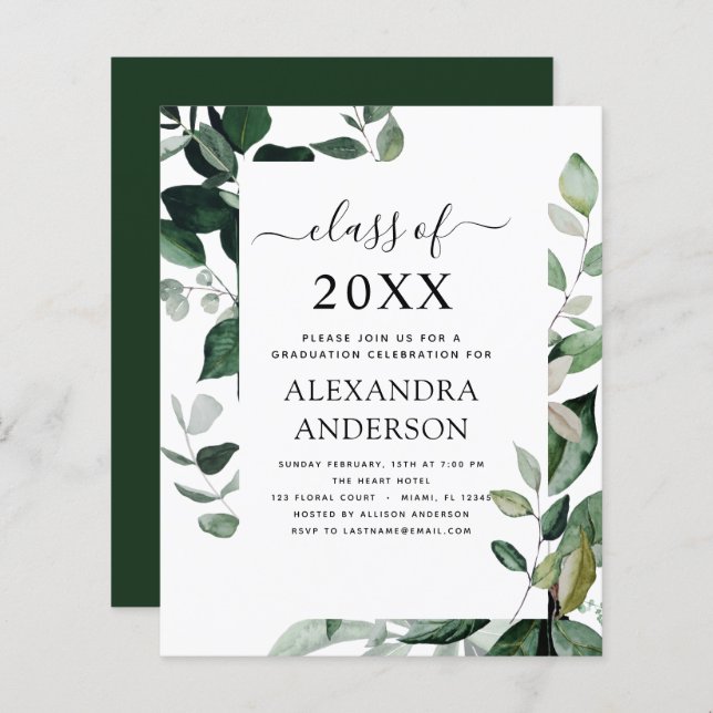 Begroting 2023 Afstuderen botanische groen (Voorkant / Achterkant)