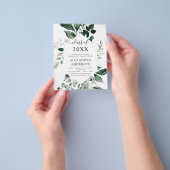 Begroting 2023 Afstuderen botanische groen Flyer (Hand)