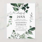 Begroting 2023 Afstuderen botanische groen Flyer (Voorkant)