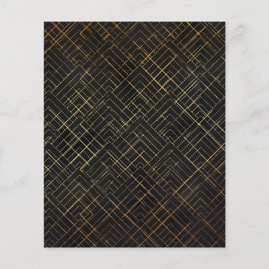 Begroting 2023 Agenda Business Modern Gold Black (Achterkant)