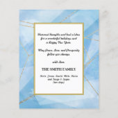 Begroting 2023 Agenda Moderne familie foto blauwe  (Achterkant)