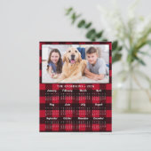 Begroting 2023 Foto Red Pset 12 maanden kalender K (Staand voorkant)