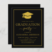 Begroting 2023 - Graduation Party Black Gold (Voorkant / Achterkant)