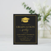 Begroting 2023 - Graduation Party Black Gold (Staand voorkant)