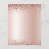 Begroting 2023 Graduation Party Glitter Blush Pink (Achterkant)