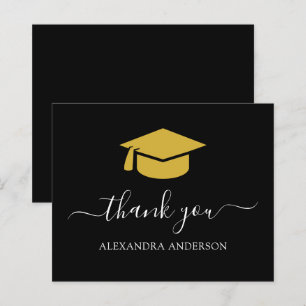 Begroting 2023 Graduation Thank You Black Gold