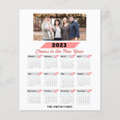 BEGROTING 2023 - Kalender - Moderne familiekaart - (Voorkant)