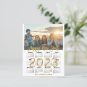 BEGROTING 2023 - Kalender - Moderne familiekaart - (Staand voorkant)