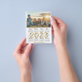 BEGROTING 2023 - Kalender - Moderne familiekaart - Flyer (Hand)