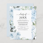 Begroting 2023 - Stustblauw Afstuderen - Floral Gr (Voorkant / Achterkant)