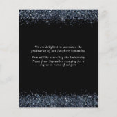 Begroting 2024 Afstudeer Blauwe Glitters Zwarte Aa (Achterkant)