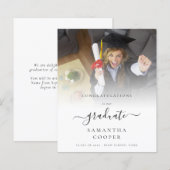 Begroting 2024 Gefeliciteerd Afstudeerder Foto Aan (Voorkant / Achterkant)