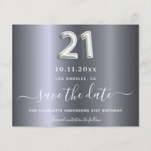 Begroting 21 jaar zilver, met uitzondering van de 