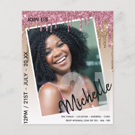 BEGROTING 21e verjaardag FOTO Drijvende glitter Ui