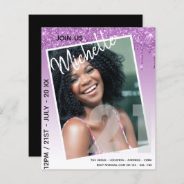 BEGROTING 21e verjaardag FOTO Drijvende glitter Ui