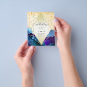 BEGROTING 21e verjaardag Glittery AGATE Sparkle In Flyer (Hand)