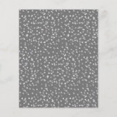 Begroting 25e Jubileum - Zilveren hartenuitnodigin (Achterkant)