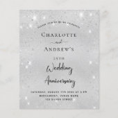 Begroting 25e zilveren trouwdag (Voorkant)