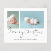 Begroting 2 Foto Collage Baby Eerste Kerstkerkerst (Voorkant)