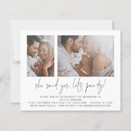 Begroting 2 Foto: ja, laat Verloving van de partij