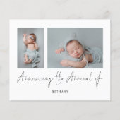 Begroting 2 Foto's kondigen aankomende geboorte aa (Voorkant)