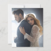 Begroting 2 Foto's Overlay Wedding Hartelijk dank (Achterkant)