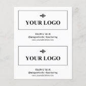 Begroting 2 in 1 - Bedankt voor je korting Flyer (Achterkant)