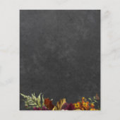 Begroting 30 jaar bijtende herfst 30e verjaardag flyer (Achterkant)