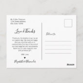 Begroting 3 Bigwedstrijd voor foto's Briefkaart (Achterkant)