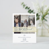 Begroting 3 Foto's gewoon gehuwd met briefterd cit (Staand voorkant)