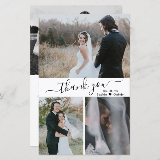 Begroting 3 Fotoscriptweduwschap Hartelijk dank pa (Voorkant / Achterkant)