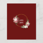 Begroting 40e Jubileum Uitnodiging voor een Enterp (Achterkant)