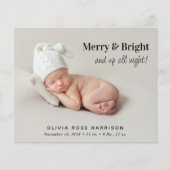 Begroting 4 Aankondiging van de geboorte van het k (Voorkant)