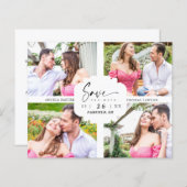 Begroting 4 Foto's minimalistisch modern Collage W (Voorkant / Achterkant)