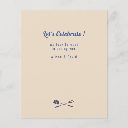 BEGROTING 4 JULI  uitnodiging van de BBQ Flyer (Achterkant)