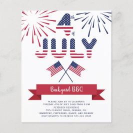 Begroting 4e juli 2004: uitnodiging van patriottis