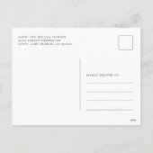 Begroting 4e juli jaarlijkse zitting zeebrasem feestdagenkaart (Achterkant)